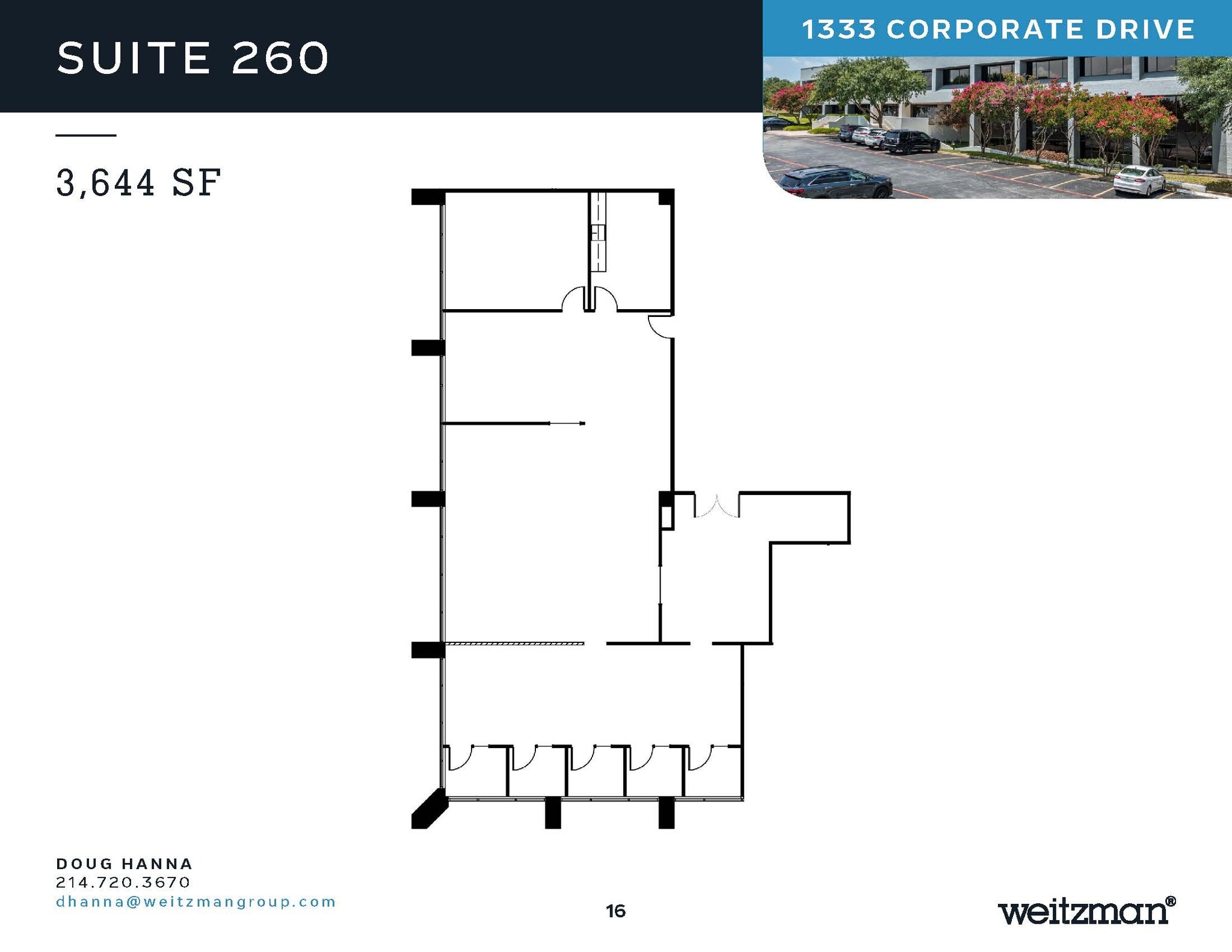 1333 Corporate Dr, Irving, TX à louer Plan d’étage– Image 1 sur 1