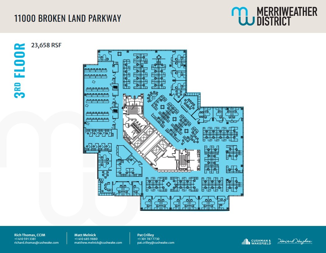 10480 Little Patuxent Pky, Columbia, MD à louer Plan d’étage– Image 1 sur 1