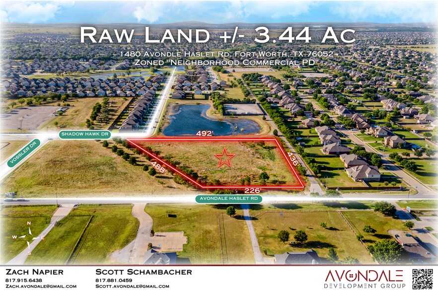 1480 Avondale-Haslet rd, Haslet, TX à vendre - Aérien – Image 2 sur 13