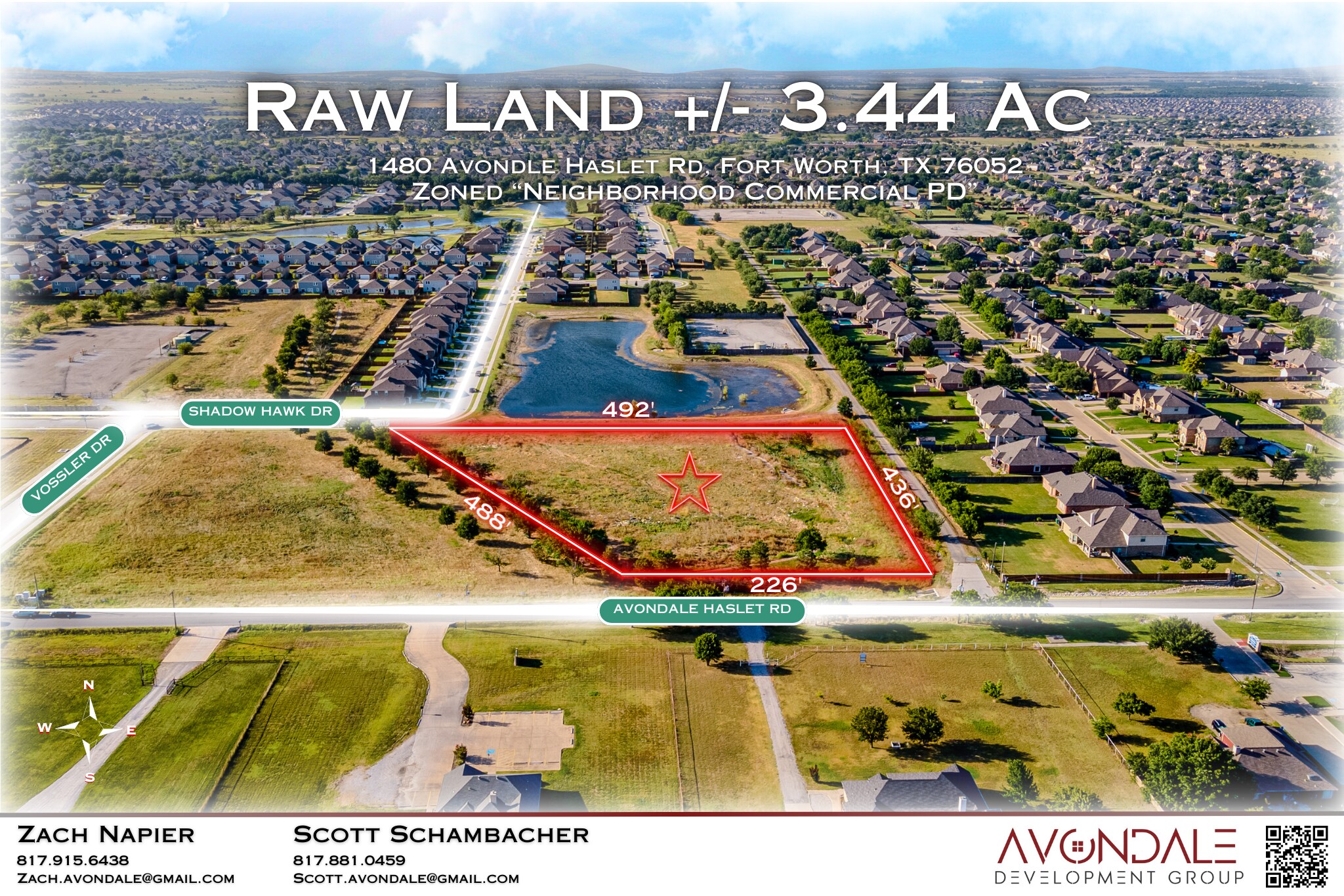 1480 Avondale-Haslet rd, Haslet, TX à vendre Aérien– Image 1 sur 15