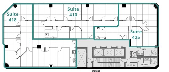 441 5th Ave SW, Calgary, AB à louer Plan d’étage– Image 1 sur 1