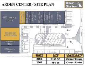 2355-2377 Arden Way, Sacramento, CA à louer Photo intérieure– Image 2 sur 3