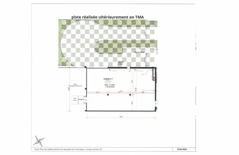 Local commercial dans Vernon à louer - Plan d’étage – Image 2 sur 2