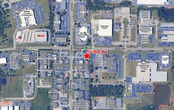 300 Margie Dr, Warner Robins, GA - Vue aérienne  vue de carte - Image1