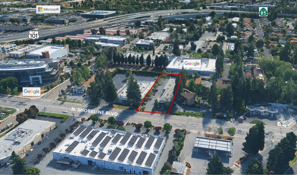943 N Shoreline Blvd, Mountain View, CA à vendre - Photo de l’immeuble – Image 2 sur 17