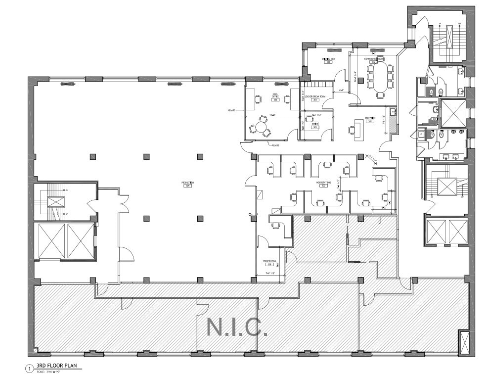 229 W 28th St, New York, NY à louer Plan d’étage– Image 1 sur 1