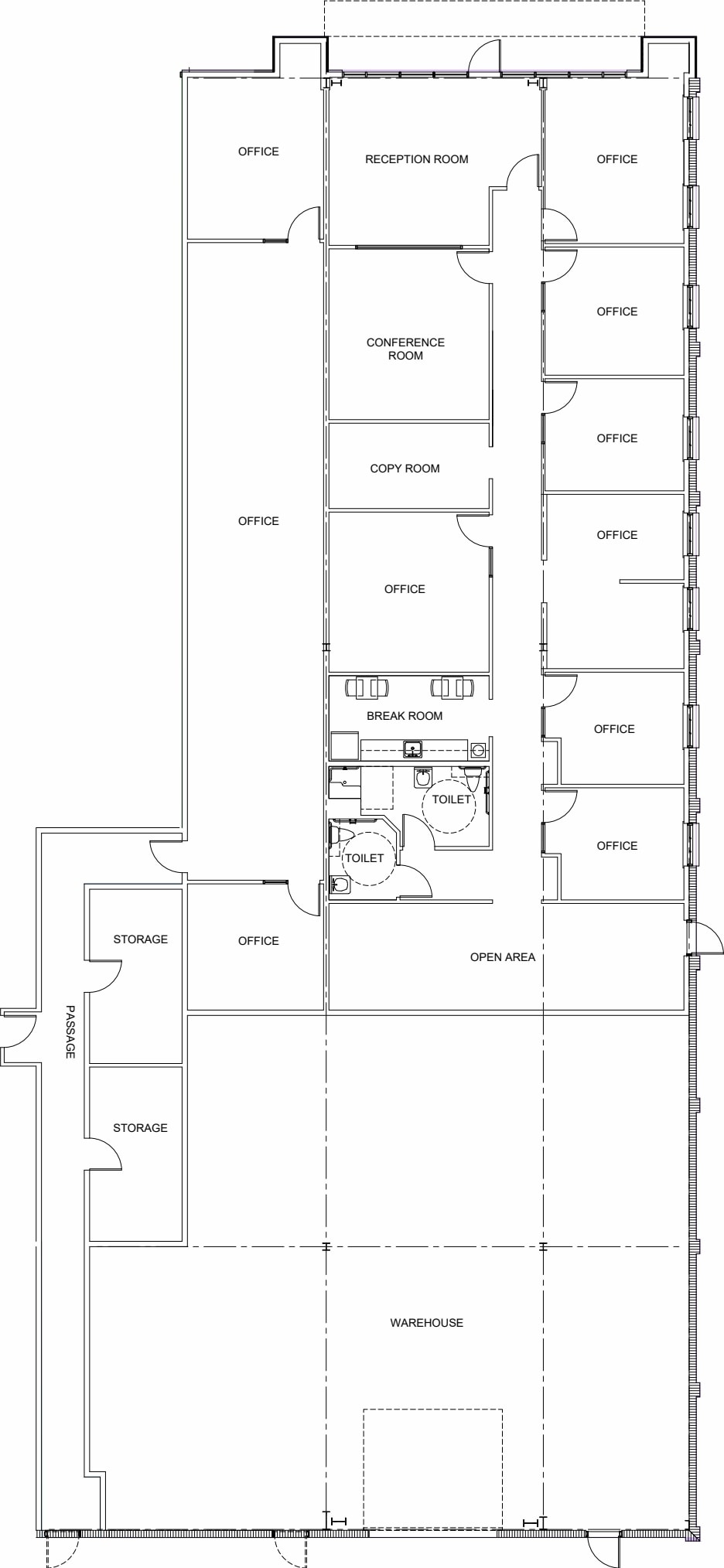 2560 Technology Dr, Plano, TX à louer Plan d’étage– Image 1 sur 1