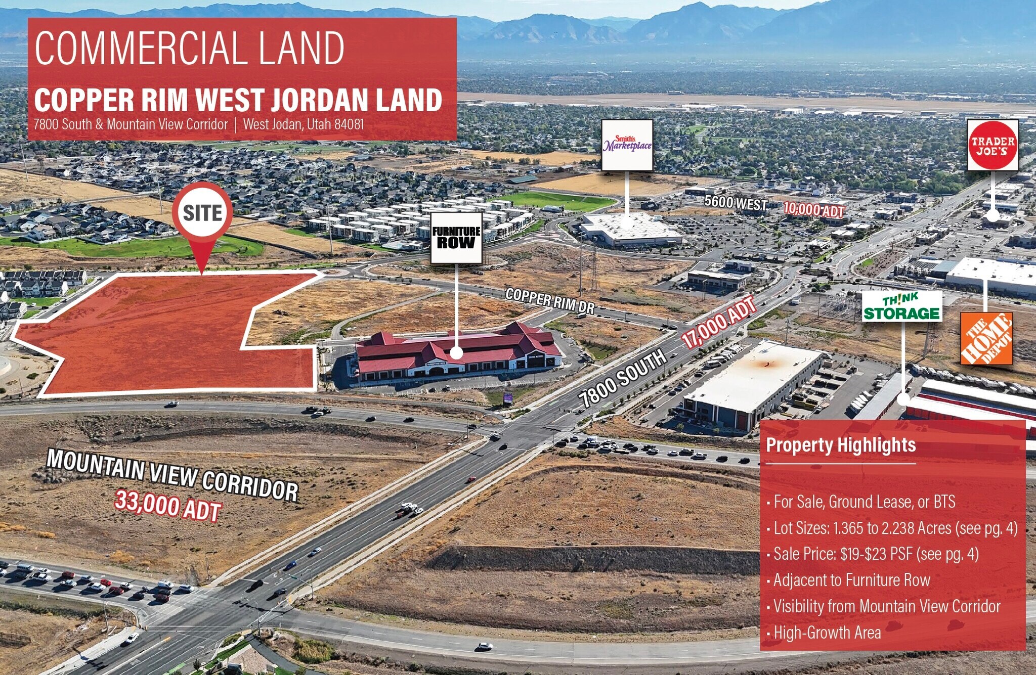 7800 South And Mountain View Corridor, West Jordan, UT à vendre Photo de l’immeuble– Image 1 sur 2