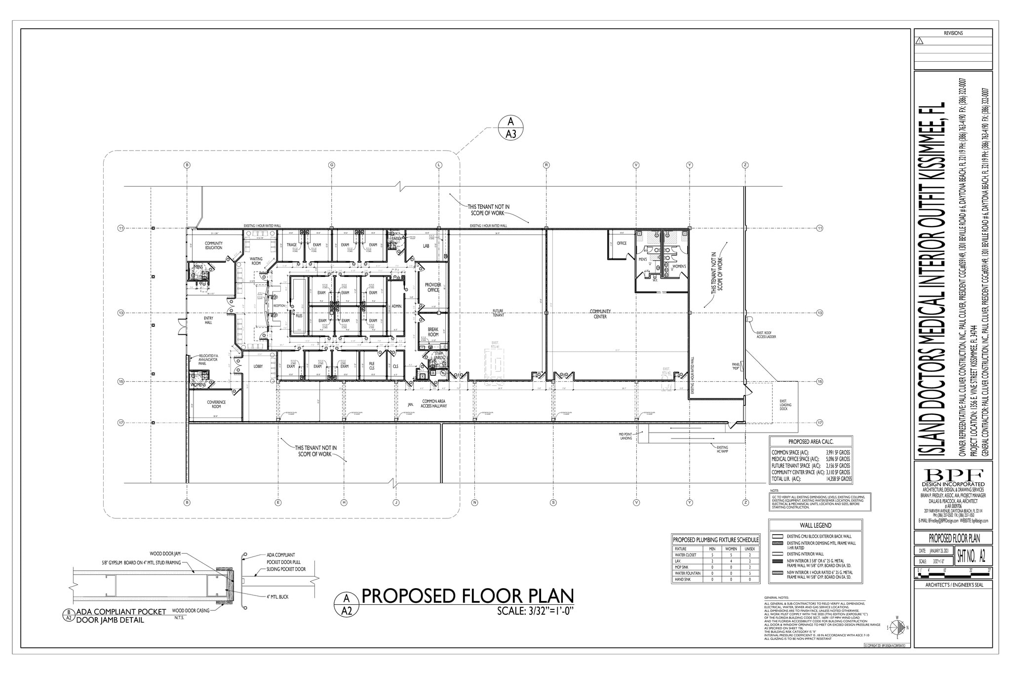 1312-1392 Vine St, Kissimmee, FL à louer Plan d’étage– Image 1 sur 1