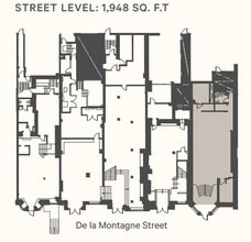 2090-2130 de la Montagne, Montréal, QC à louer Plan d’étage– Image 1 sur 1