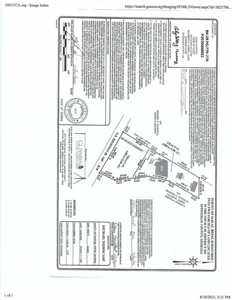 2301 Us Highway 80, Bloomingdale, GA à vendre - Plan cadastral – Image 1 sur 10