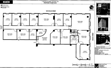 1-5 Nicholas St, Ottawa, ON à louer Plan d’étage– Image 1 sur 1