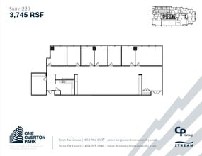 3625 Cumberland Blvd SE, Atlanta, GA à louer Plan d’étage– Image 1 sur 1