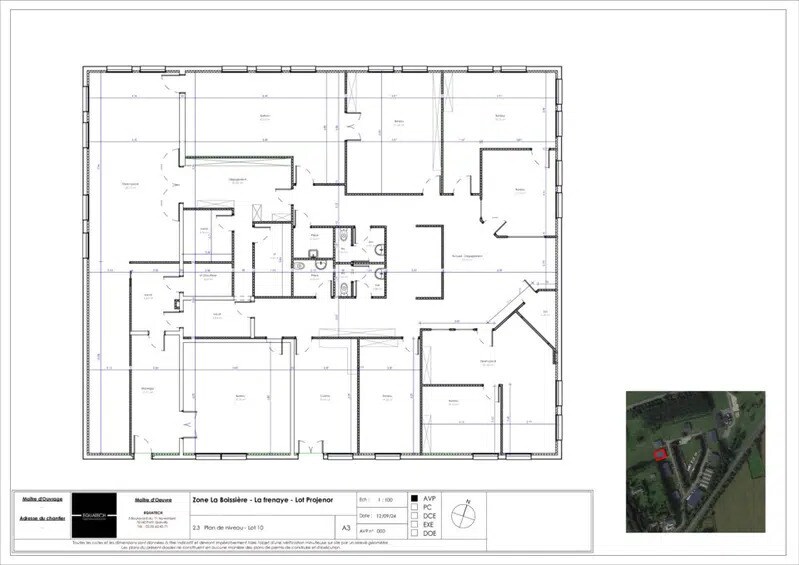 Bureau dans La Frénaye à louer - Plan d’étage – Image 2 sur 2