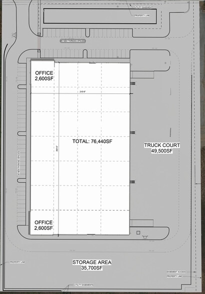 3001-3071 Pinewood Dr, Arlington, TX à vendre - Plan de site – Image 2 sur 3