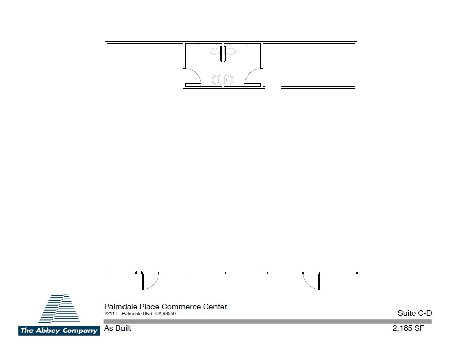 2111-2361 E Palmdale Blvd, Palmdale, CA à louer Plan d’étage– Image 1 sur 1