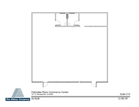 2111-2361 E Palmdale Blvd, Palmdale, CA à louer Plan d’étage– Image 1 sur 1