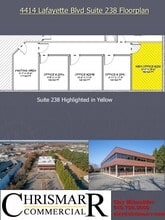 4414 Lafayette Blvd, Fredericksburg, VA à louer Plan d’étage– Image 1 sur 2