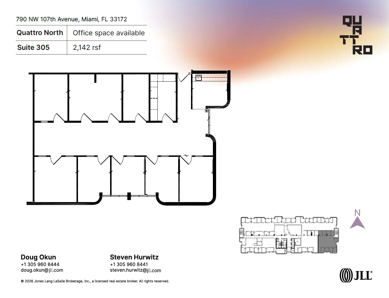 700 NW 107th Ave, Miami, FL à louer Plan d’étage– Image 1 sur 1