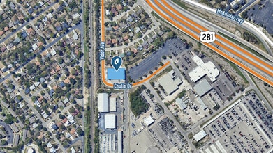 1222 Chulie Dr, San Antonio, TX - VUE AÉRIENNE  vue de carte