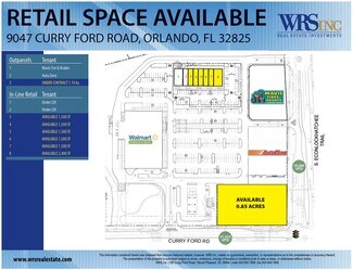 Plus de détails pour 9047 Curry Ford Rd, Orlando, FL - Local commercial à louer