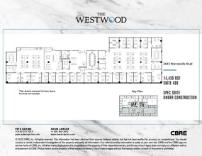 2443 Warrenville Rd, Lisle, IL à louer Plan d’étage– Image 1 sur 1