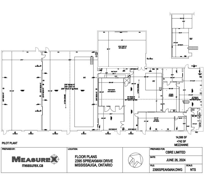 2395 Speakman Dr, Mississauga, ON à vendre - Plan d’étage – Image 3 sur 4