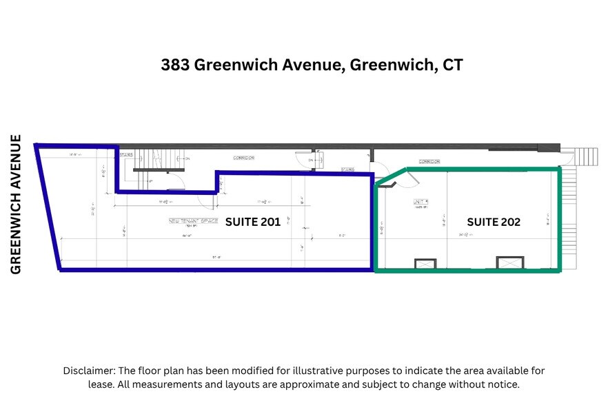 383 Greenwich Ave, Greenwich, CT à louer - Photo de l’immeuble – Image 2 sur 13
