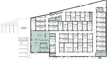 800 Forrest St NW, Atlanta, GA à louer Plan d’étage– Image 1 sur 6