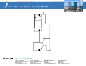 3010 Lyndon B Johnson Fwy, Dallas, TX à louer Plan de site– Image 1 sur 2