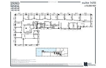 1880 Century Park E, Los Angeles, CA à louer Plan de site– Image 2 sur 2