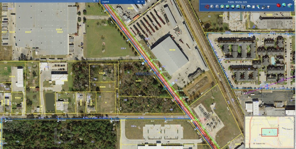 6306 N Houston Rosslyn Rd, Houston, TX à vendre - Aérien – Image 2 sur 2
