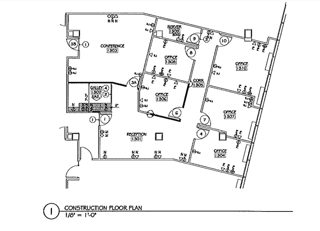 7101 Wisconsin Ave, Bethesda, MD à louer Plan d’étage– Image 1 sur 1