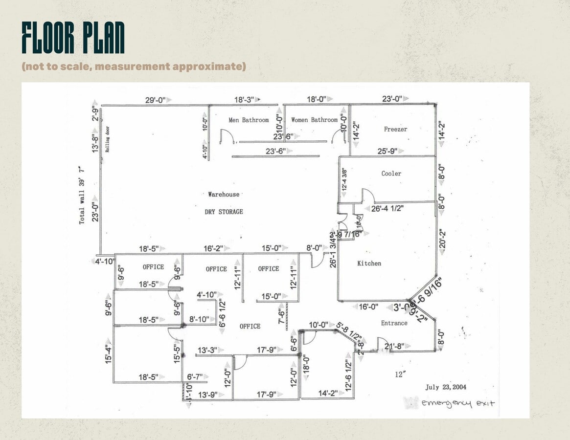 390 Swift Ave, South San Francisco, CA 94080 - Lot 13 - - Plan d’étage - Image 1 of 2