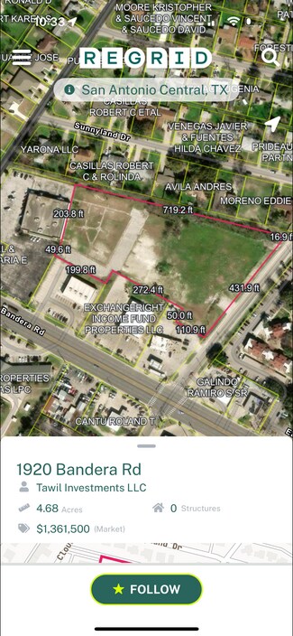 Plus de détails pour 1920 Bandera Rd, San Antonio, TX - Terrain à vendre