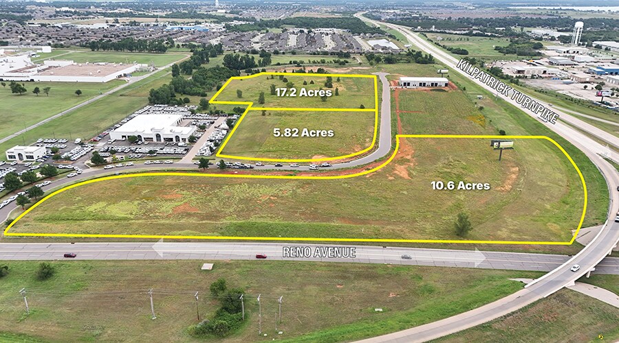 100 S Automall Ave, Yukon, OK à vendre - Aérien – Image 1 sur 3