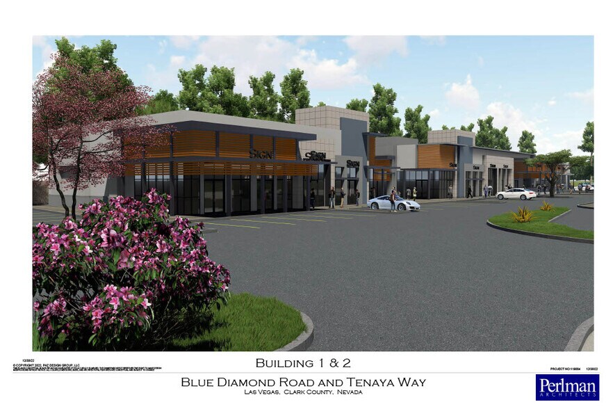 SEC Blue Diamond Rd & Tenaya Way, Las Vegas, NV à louer - Photo de l’immeuble – Image 1 sur 6