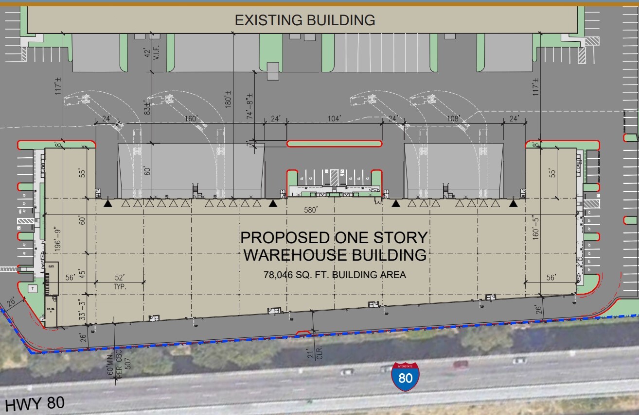 3200 Reed Ave, West Sacramento, CA à louer Plan de site– Image 1 sur 1