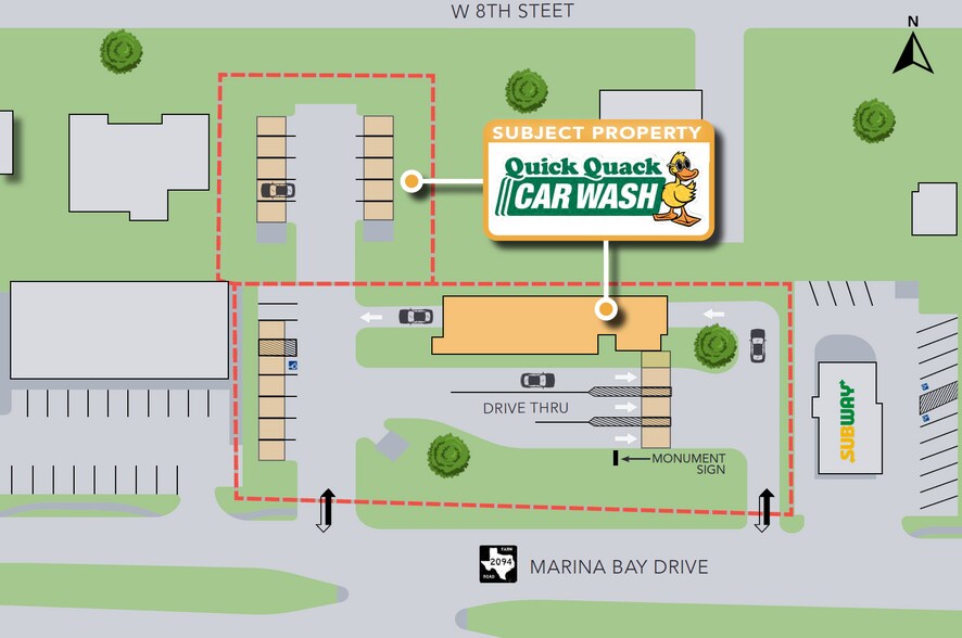 226 Marina Bay Dr, Kemah, TX à vendre - Photo de l’immeuble – Image 2 sur 2