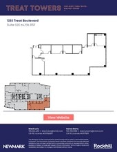 1255 Treat Blvd, Walnut Creek, CA à louer Plan d’étage– Image 1 sur 1