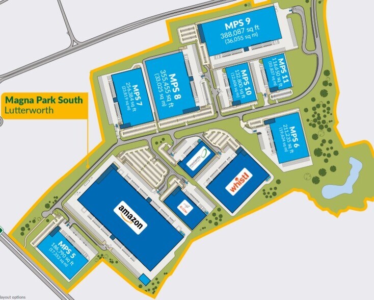 Magna Park S, Lutterworth à louer - Photo principale – Image 1 sur 1