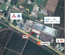 37202 LA-3089, Donaldsonville, LA - VUE AÉRIENNE vue de carte