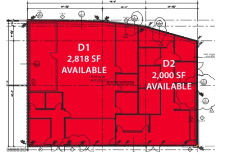 1856 Columbia Ave, Riverside, CA à louer Plan d’étage– Image 1 sur 1