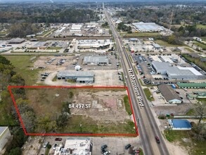 N Morrison Blvd, Hammond, LA - Vue aérienne vue de carte - Image1