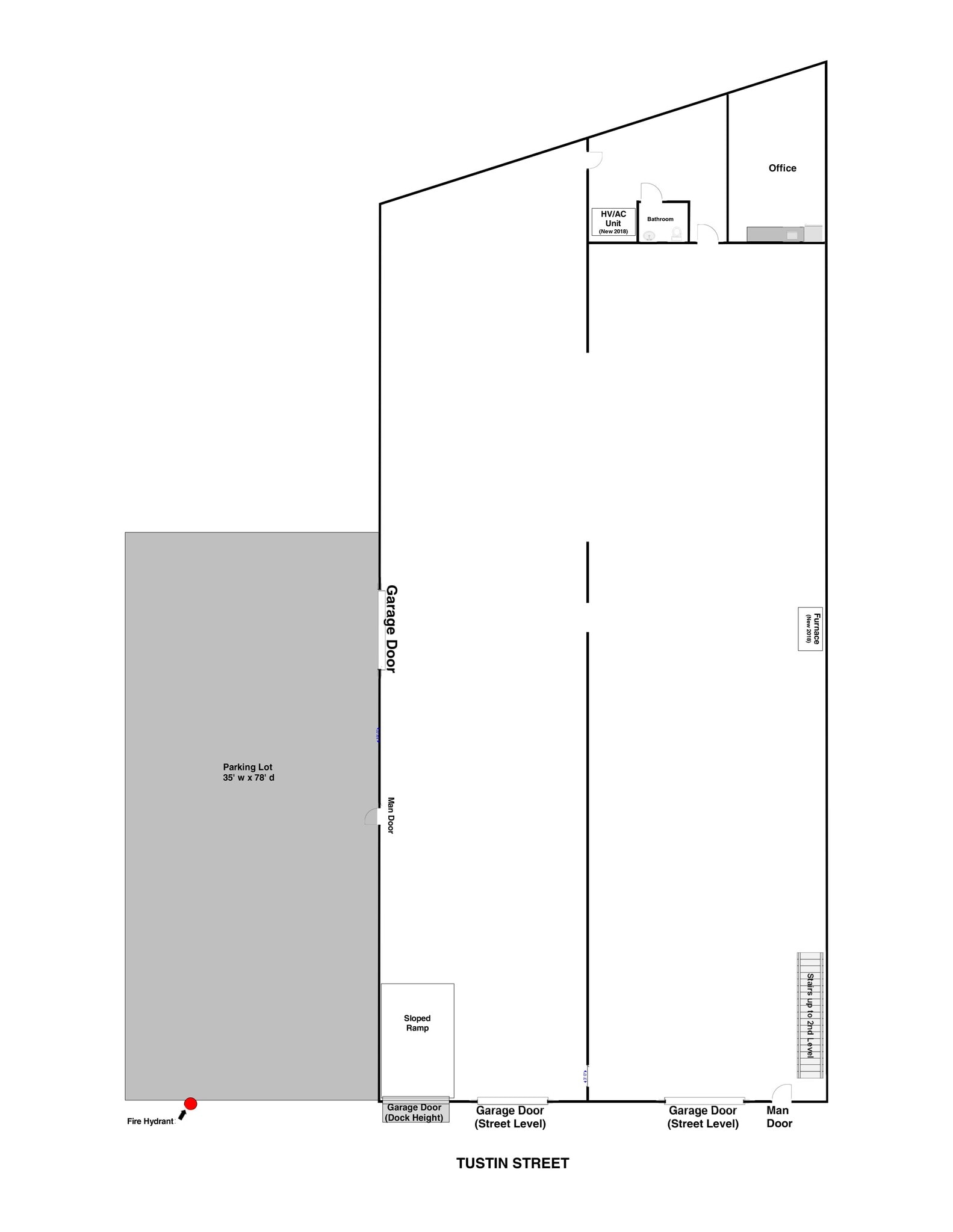 2021 Tustin St, Pittsburgh, PA à louer Plan de site– Image 1 sur 2