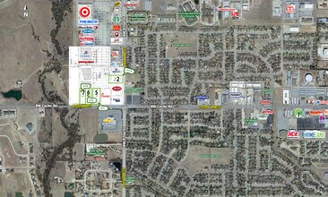NWQ of NW Cache Rd & NW 82nd St, Lawton, OK - Vue aérienne vue de carte
