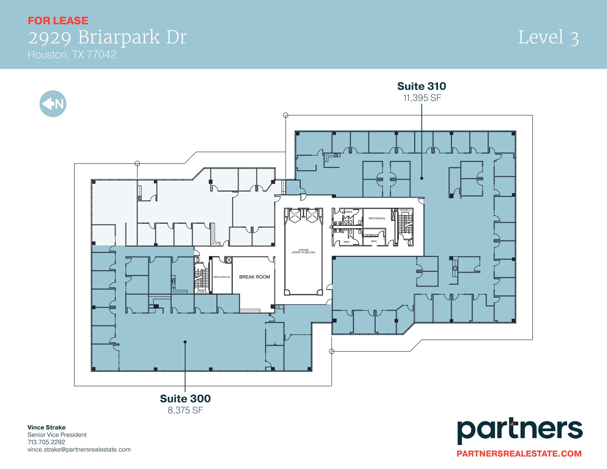2929 Briarpark Dr, Houston, TX à louer Plan de site– Image 1 sur 1
