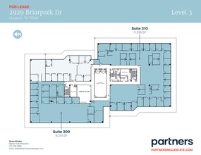 2929 Briarpark Dr, Houston, TX à louer Plan de site– Image 1 sur 1