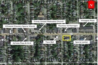 815 W State St, Olean, NY - VUE AÉRIENNE vue de carte