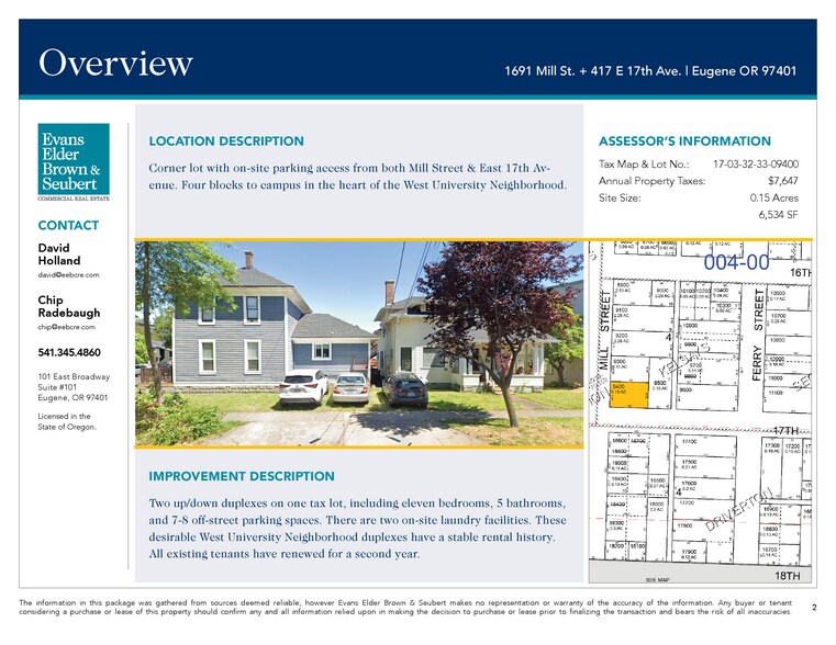 417 E 17th Ave, Eugene, OR à vendre - Photo de l’immeuble – Image 3 sur 8